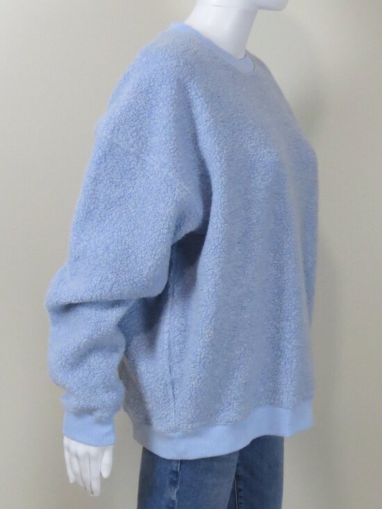 Outdoor Voices - MegaFleece, Wool blend, Crewneck, Textured Sweatshirt SZ LARGE - Picture 4 of 10